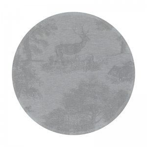 Le Jacquard Francais Souveraine Silver Placemat - Set 4