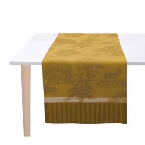Le Jacquard Francais Souveraine Gold Runner - 20" x 59"