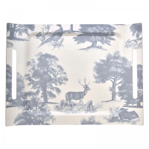 Le Jacquard Francais Souveraine Silver Tray - 23 x 17