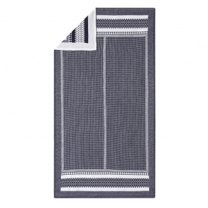 Le Jacquard Francais Bath Club Blue Hand Towel