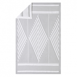 Le Jacquard Francais Bath Club Grey Bath Sheet
