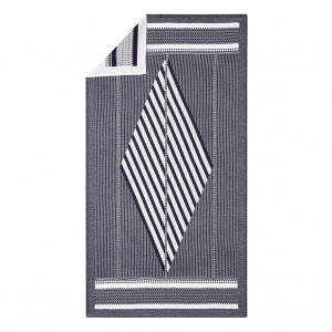 Le Jacquard Francais Bath Club Blue Bath Towel