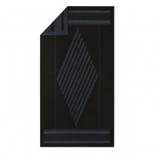 Le Jacquard Francais Bath Club Dark Blue Bath Towel
