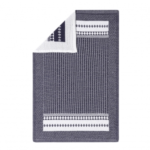 Le Jacquard Francais Bath Club Blue Guest Towel