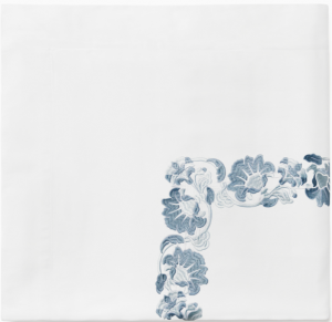 SFERRA Tralcio White/Sea Full/Queen Duvet Cover 88X92