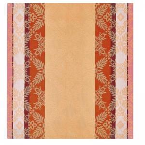 Le Jacquard Francais Mumbai Orange Napkin - Set 4