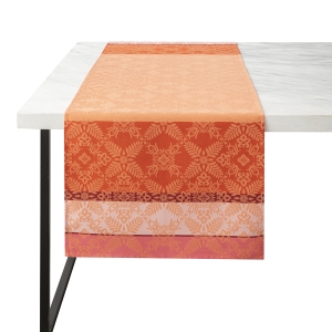 Le Jacquard Francais Mumbai Orange Runner - 20" x 59"