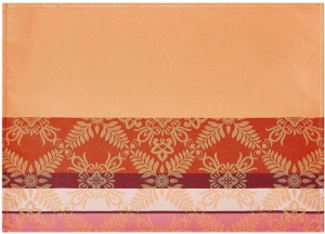 Le Jacquard Francais Mumbai Orange Coated Placemat - Set 4