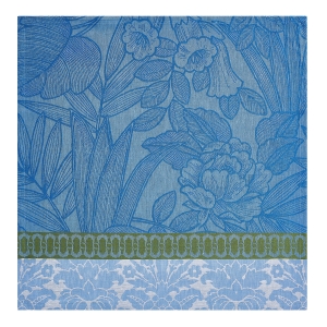 Le Jacquard Francais Escapade Tropicale Blue Napkin - Set 4