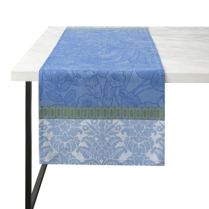 Le Jacquard Francais Escapade Tropicale Blue Runner - 20" x 79"