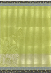 Le Jacquard Francais Jardin Des Papillons Green Hand Towel - Set 4