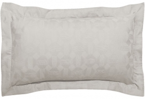 Le Jacquard Francais Placio Grey Sham - Standard