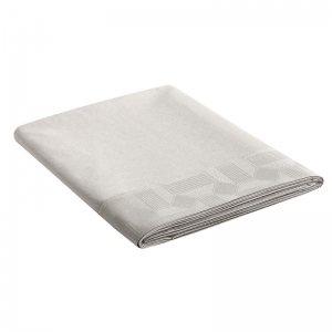 Le Jacquard Francais Placio Grey Flat Sheet -KIng