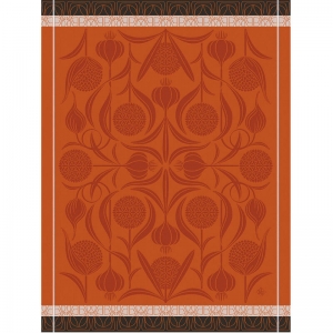 Le Jacquard Francais L'Ail Orange Tea Towel - Set 4