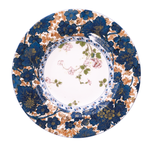 Haviland Dammouse Rim Soup Plate