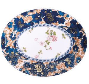 Haviland Dammouse Oval Platter - 16.5"