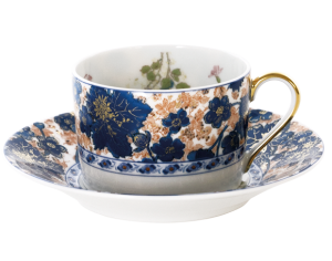 Haviland Dammouse Teacup + Saucer