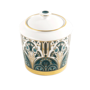 Haviland Reves Du Nil Sugar Box / Gold