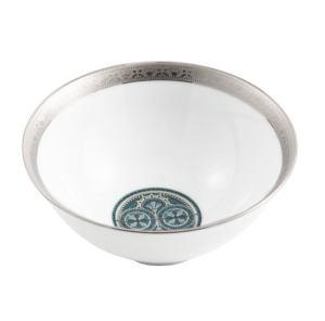 Haviland Reves Du Nil Rice Bowl / Platinum