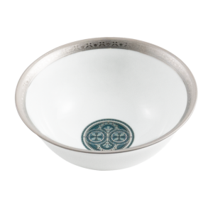 Haviland Reves Du Nil Soup Bowl - Platinum