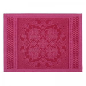 Le Jacquard Francais Palais Venitien Pink Placemat - 20" x 14"