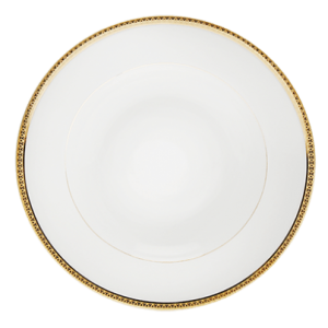 Haviland Symphonie Gold Rim Soup Plate