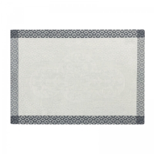 Le Jacquard Francais Evasion Celeste Grey Placemat - 20" x 14"