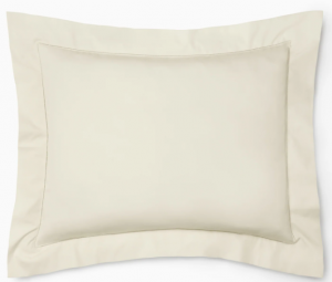 SFERRA Luxor Beige Continental Sham 26X26