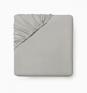 SFERRA Luxor Silver Full Fitted Sheet 54X75X17