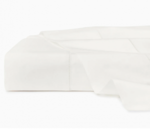 SFERRA Luxor Oyster King Flat Sheet 114X114