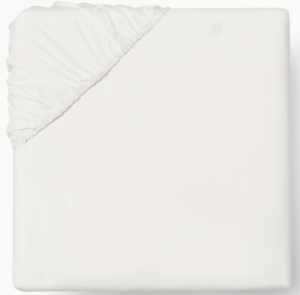 SFERRA Luxor Oyster King Fitted Sheet 78X80X17