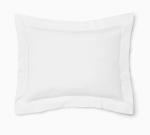 SFERRA Luxor White King Sham 21X36