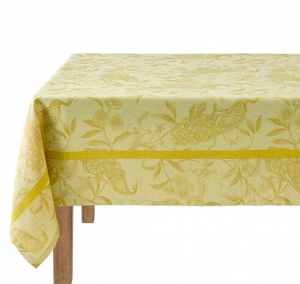 Le Jacquard Francais A L'Orangerie Tablecloth Yellow - 69" x 126"