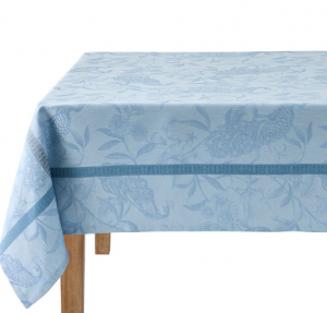 Le Jacquard Francais A L'Orangerie Tablecloth Blue - 69" x 149"