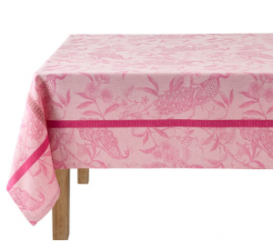 Le Jacquard Francais A L'Orangerie Tablecloth Pink - 47" x 47"