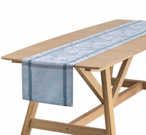 Le Jacquard Francais A L'Orangerie Runner Blue - 20" x 59"