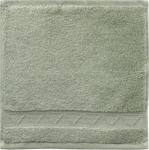 Le Jacquard Francais Caresse Green Washcloth