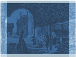 Le Jacquard Francais Versailles Tea Towel Blue - Set 4