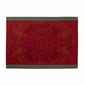 Le Jacquard Francais Feerie Red Placemat - Set 4