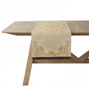 Le Jacquard Francais Feerie Yellow Runner - 20 x 59