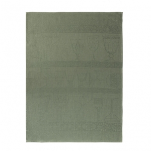 Le Jacquard Francais Cristal Green Crystal Towel - Set 4