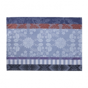 Le Jacquard Francais Gipsy Blue Coated Placemat - Set 4