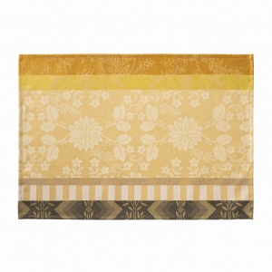 Le Jacquard Francais Gipsy Yellow Coated Placemat - Set 4