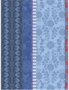 Le Jacquard Francais Gipsy Blue Tea Towel - Set 4