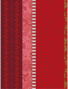Le Jacquard Francais Gipsy Red Tea Towel - Set 4