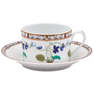 Haviland Imperatrice Eugenie Teacup + Saucer