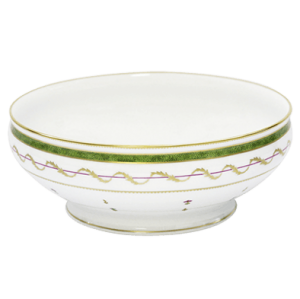 Haviland Vieux Paris Vert Salad Bowl