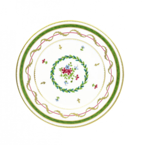 Haviland Vieux Paris Vert Bread And Butter Plate