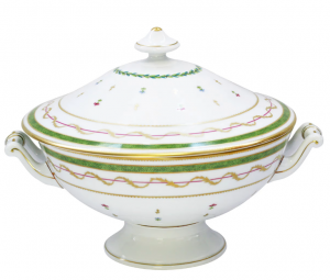 Haviland Vieux Paris Vert Soup Tureen