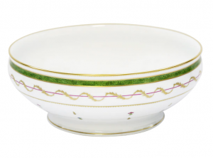Haviland Vieux Paris Vert Salad Bowl